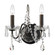 Butler 14'' Hand Cut Crystal English Bronze Sconce (205|3022-EB-CL-MWP)