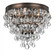 Calypso 10.5'' Crystal Teardrop Vibrant Bronze Flush Mount (205|135-VZ)
