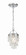 Calypso 7.25'' Crystal Teardrop Polished Chrome Chandelier (205|131-CH)