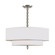 Luxo 26'' Drum Shade Satin Nickel Chandelier (205|9507-SN)