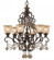 Norwalk 6 Light Golden Teak Hand Cut Crystal Bronze Umber Chandelier (205|7516-BU-GT-MWP)