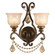 Norwalk 16'' Golden Teak Hand Cut Crystal Bronze Umber Sconce (205|7502-BU-GT-MWP)