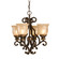 Norwalk 4 Light Bronze Umber Mini Chandelier (205|7404-BU)