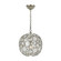 Palla 1 Light Antique Silver Sphere Pendant (205|527-SA)