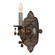 Paris Market 1 Light Amber Crystal Venetian Bronze Sconce (205|5201-VB-AMBER)