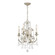 Regis 4 Light Hand Cut Crystal Olde Silver Mini Chandelier (205|5114-OS-CL-MWP)