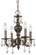 Paris Market 4 Light Clear Crystal Venetian Bronze Mini Chandelier (205|5024-VB-CL-MWP)