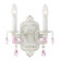 Paris Market 10'' Rose Crystal Antique White Sconce (205|5022-AW-RO-MWP)