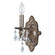 Paris Market 6.25'' Hand Cut Crystal Venetian Bronze Sconce (205|5021-VB-CL-MWP)