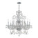 Traditional Crystal 27'' Hand Cut Crystal Polished Chrome Chandelier (205|5008-CH-CL-MWP)