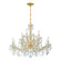 Maria Theresa 12 Light Swarovski Strass Crystal Gold Chandelier (205|4479-GD-CL-S)