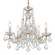 Maria Theresa 5 Light Spectra Crystal Gold Chandelier (205|4476-GD-CL-SAQ)