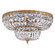 Waltham 30'' Clear Hand Cut Olde Brass Flush Mount (205|730-OB-CL-MWP)