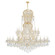 Maria Theresa 37 Light Swarovski Strass Crystal Gold Chandelier (205|4460-GD-CL-S)