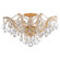 Maria Theresa 19'' Swarovski Spectra Crystal Gold Semi Flush Mount (205|4437-GD-CL-SAQ)