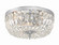 Waltham 14'' Clear Hand Cut Polished Chrome Flush Mount (205|714-CH-CL-MWP)