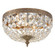 Waltham 10'' Italian Crystal Olde Brass Flush Mount (205|710-OB-CL-I)