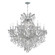 Maria Theresa 19 Light Swarovski Strass Crystal Polished Chrome Chandelier (205|4418-CH-CL-S)