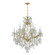 Maria Theresa 28'' Hand Cut Crystal Gold Chandelier (205|4413-GD-CL-MWP)