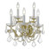 Maria Theresa 16'' Hand Cut Crystal Gold Sconce (205|4404-GD-CL-MWP)