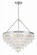 Calypso 25'' Crystal Teardrop Polished Chrome Chandelier (205|137-CH)