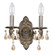 Paris Market 2 Light Golden Teak Swarovski Strass Crystal Venetian Bronze Sconce (205|5022-VB-GT-S)