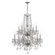 Traditional Crystal 26.5'' Hand Cut Crystal Polished Chrome Chandelier (205|1137-CH-CL-MWP)