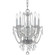 Traditional Crystal 5 Light Hand Cut Crystal Polished Chrome Mini Chandelier (205|1129-CH-CL-MWP)