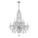 Traditional Crystal 10 Light Spectra Crystal Polished Chrome Chandelier (205|1110-CH-CL-SAQ)