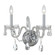 Traditional Crystal 2 Light Spectra Crystal Polished Chrome Sconce (205|1032-CH-CL-SAQ)