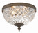 Crystorama 2 Light English Bronze Crystal Flush Mount (205|117-10-EB) Crystorama 2 Light English Bronze Crystal Flush Mount (205|117-10-EB)