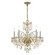 Traditional Crystal 22'' Hand Cut Crystal Polished Brass Chandelier (205|1005-PB-CL-MWP)