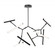 Robotica-Multi-Light Pendant (94|E21246-BK)