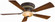 Calais™ - LED 52'' Flush Mount Ceiling Fan (39|F544L-BCW)