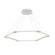 LUNE 32IN HEXAGON PENDANT 3000K (1357|PD-14032-AL)