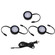 WAC LTD PUCK KIT 120V 27 30 35K (1357|HR-AC73-CS-BK)