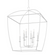 8 LIGHT EXTRA LARGE PENDANT (57|8334-WP)