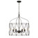 Zucca 6 Light English Bronze + Antique Gold Lantern Chandelier (205|ZUC-A9035-EB-GA)