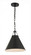 Xavier 1 Light Matte Black Mini Pendant (205|XAV-B8301-MK)
