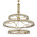 Clover 48'' Aged Brass Chandelier (205|CLO-8000-AG)