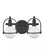 Small Two Light Vanity (87|53772BK)