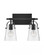 Small Two Light Vanity (87|5132BK)