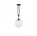 Becker 1-Light Pendant in Matte Black (128|7-180-1-89)