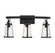 Albany 3-Light Bathroom Vanity Light in Black (128|8-560-3-BK)