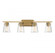Calhoun 4-Light Bathroom Vanity Light in Warm Brass (128|8-1020-4-322)