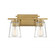 Calhoun 2-Light Bathroom Vanity Light in Warm Brass (128|8-1020-2-322)
