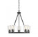 Calhoun 5-Light Chandelier in Matte Black (128|1-1021-5-89)