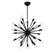 Galea 24-Light Chandelier in 
Matte Black (128|7-6099-24-89)