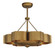 Stockholm 6-Light Fan D'Lier in 
Gold Patina (128|39-FD-125-54)