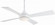 Aluma Wet - LED 52'' Ceiling Fan (39|F523L-WHF)